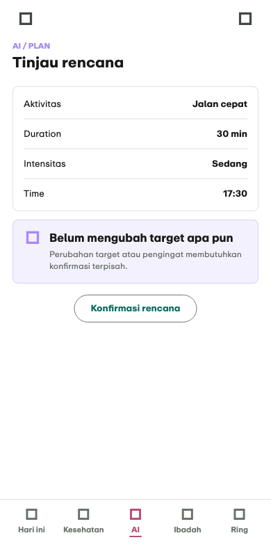 Review plan Flutter golden