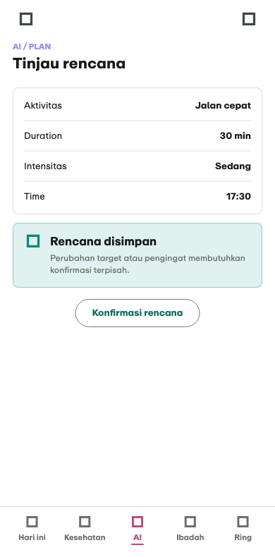 Review plan Flutter golden