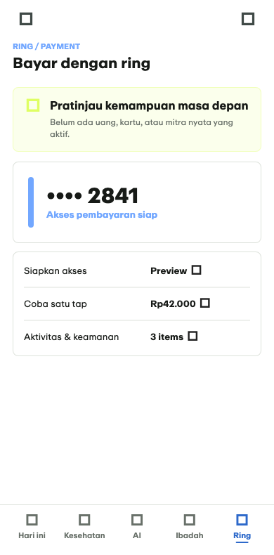 Tap to pay Flutter golden